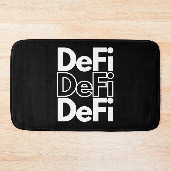 Item preview, DeFi DeFi DeFi Black And White designed and sold by Unworldly.