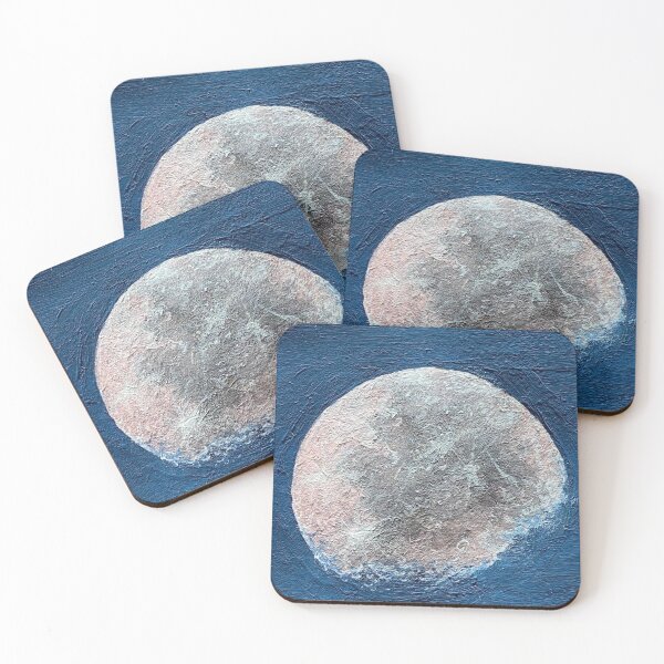 Item preview, Moon painting  designed and sold by fatimaadraws.