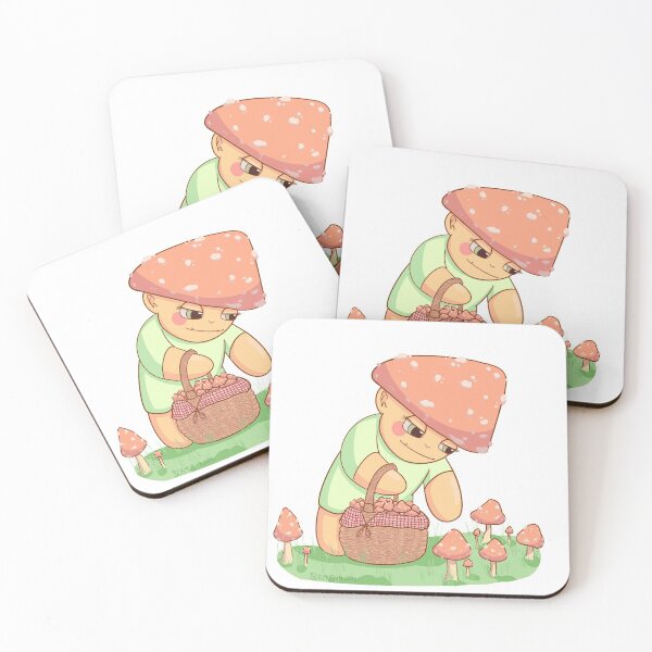 Item preview, Mushroom Man Picking Mushrooms designed and sold by SeaMushrooms.