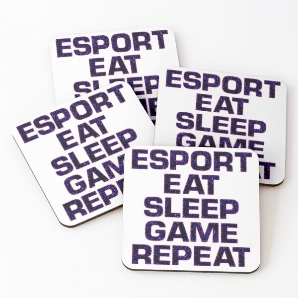Artikelvorschau, Esport essen Schlaf Spiel wiederholen entworfen und verkauft von PeDaNi.