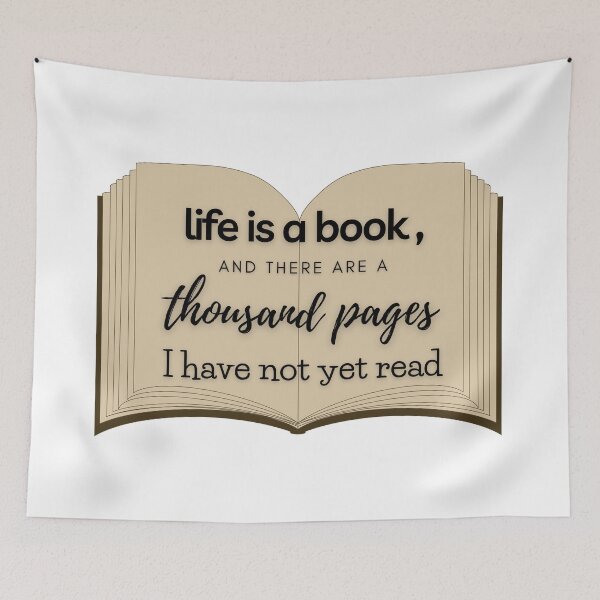 Item preview, Life Is A Book designed and sold by RockyCreekArt.