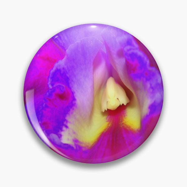 Item preview, Purple Orchid Cushion,Duvet, Tote Bag, wall art, sticker , Tee shirts designed and sold by ginnymac.