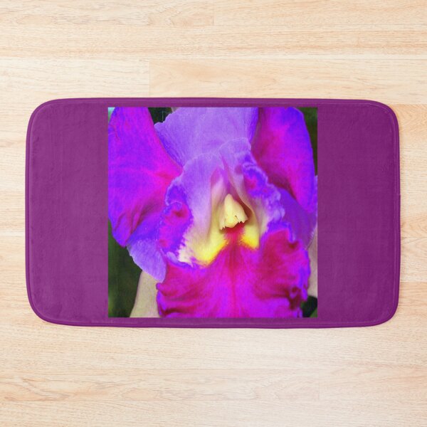 Item preview, Purple Orchid Cushion,Duvet, Tote Bag, wall art, sticker , Tee shirts designed and sold by ginnymac.