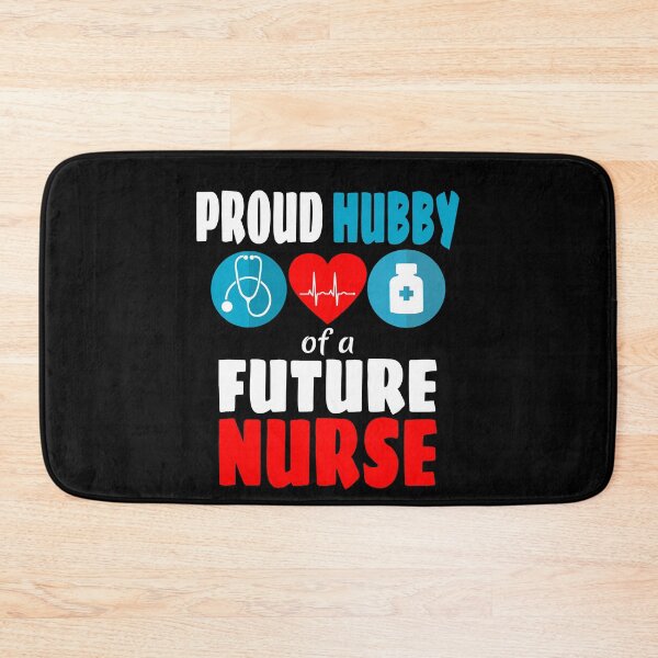 Item preview, Proud hubby of a future nurse designed and sold by CraftsforKai.