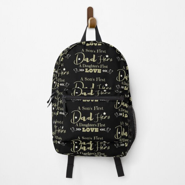 Item preview, Dad A Sons First Hero A Daughters First Love designed and sold by dalypdesign.