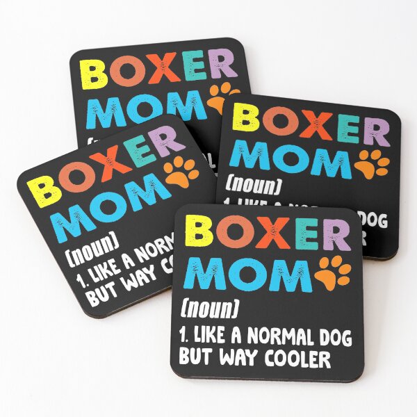 Item preview, Boxer Mom like a normal dog mom but way cooler Gift designed and sold by Niishouseca.
