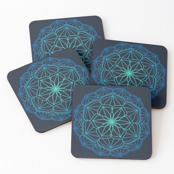 Item preview, Blue and Green Mandala designed and sold by natalieritchie.