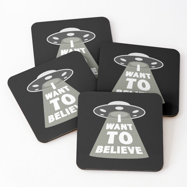 Item preview, I Want To Believe Quote designed and sold by SimplyNewDesign.
