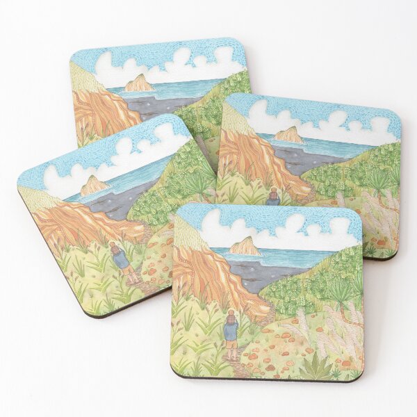 Item preview, Beach track to Kare Kare designed and sold by WirihanaDesign.
