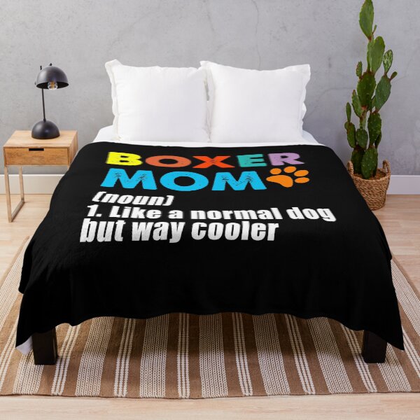 Item preview, Boxer Mom like a normal dog mom but way cooler designed and sold by Niishouseca.