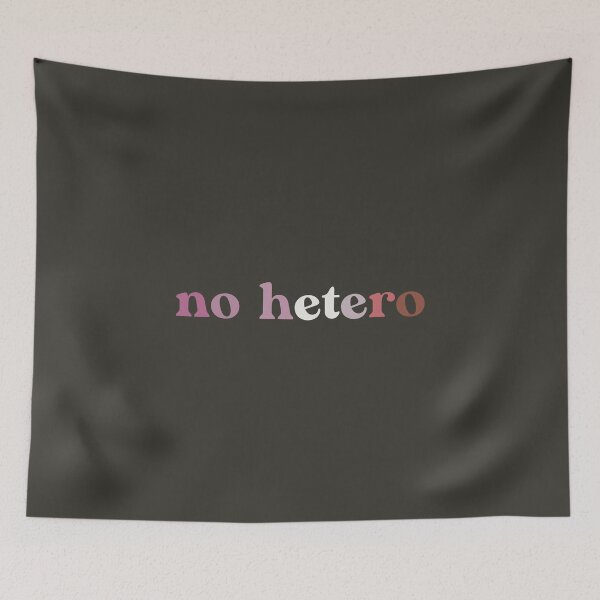 Item preview, No Hetero - Lesbian Colors designed and sold by karenedralin.