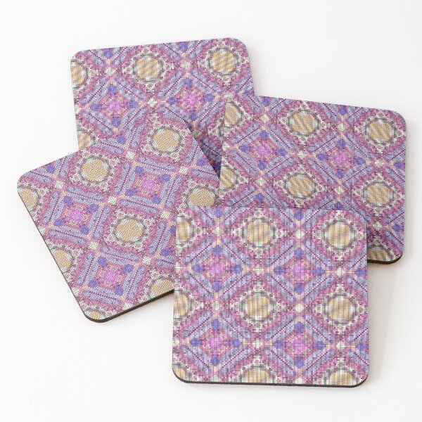 Item preview, Chinese Moon Cake Tale Flower BlossomPixel Pattern designed and sold by IPattern.