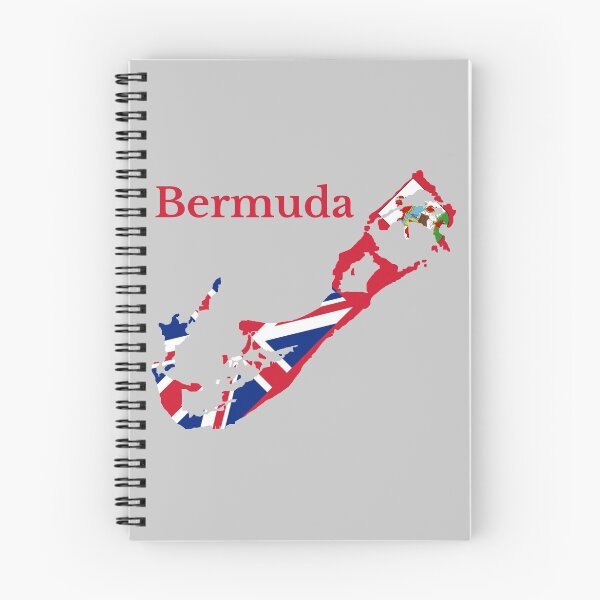 Item preview, Bermuda Map Flag British Overseas Territory designed and sold by marosharaf.