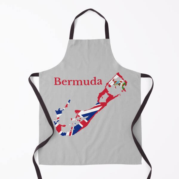 Item preview, Bermuda Map Flag British Overseas Territory designed and sold by marosharaf.