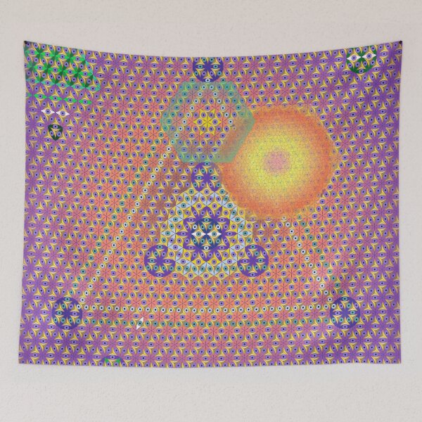 Item preview, Eyedentity psychedelic pattern designed and sold by Design--Spore.