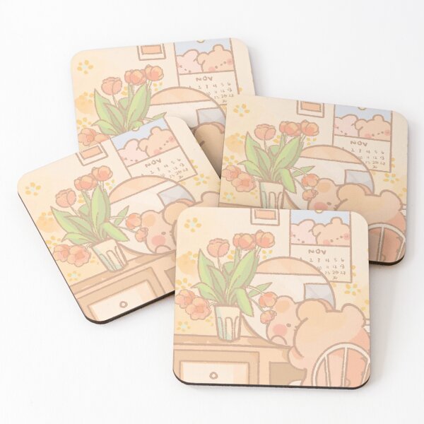 Item preview, Mirror Bear November Tulips designed and sold by ironicchronicle.