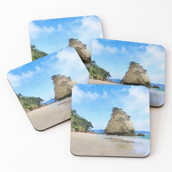 Item preview, Cathedral Cove, New Zealand designed and sold by JillyBeanDesign.