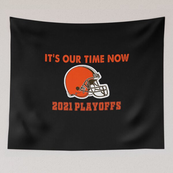 Item preview, It's our time now 2021 playoffs Cleveland vintage designed and sold by Niishouseca.