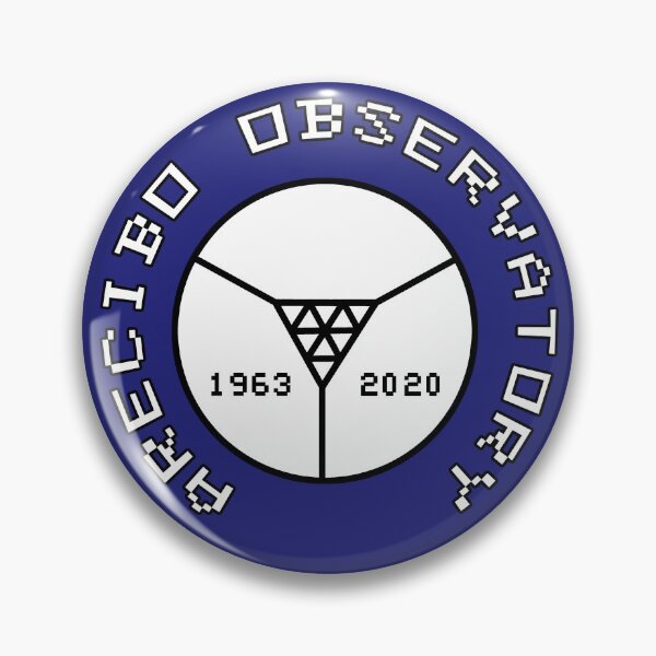 Item preview, Arecibo Observatory Logo 1963-2020 RIP in memoriam designed and sold by SolidEarthArt.