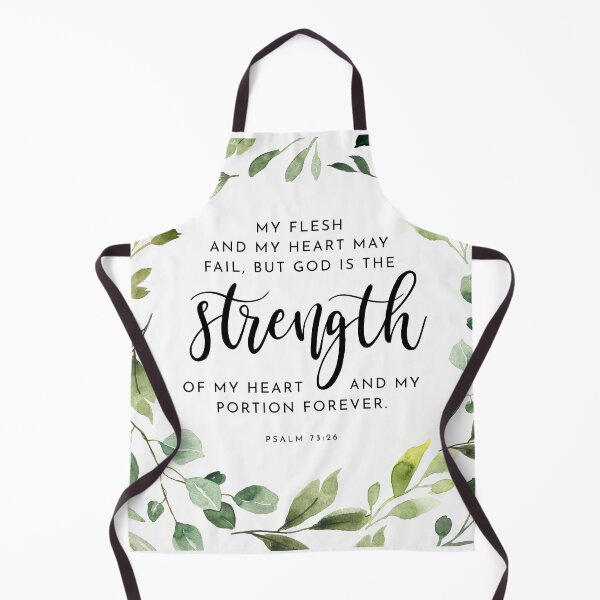 Item preview, God Is the Strength Psalm 73:26 designed and sold by KAMdesignhaus.