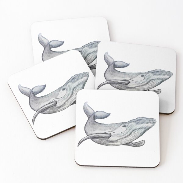 Item preview, humpback whale designed and sold by scribbli.