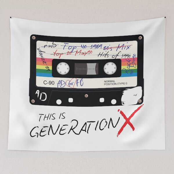 Item preview, This is Generation X - Mix Tape designed and sold by LexiconArtwork.