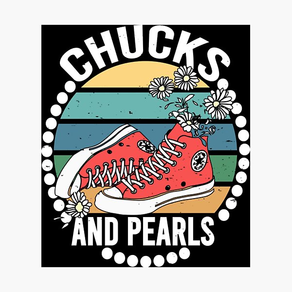 Item preview, Chucks And Pearls  Vintage designed and sold by FajardoGrace.