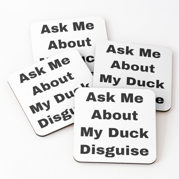 Item preview, Ask Me About My Duck Design designed and sold by Yeewen88.