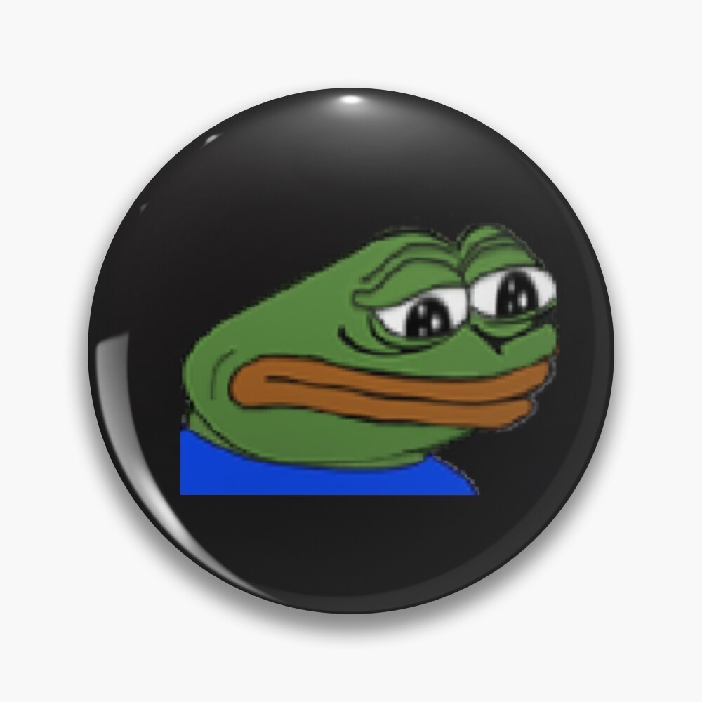 Sadge twitch emote Pin