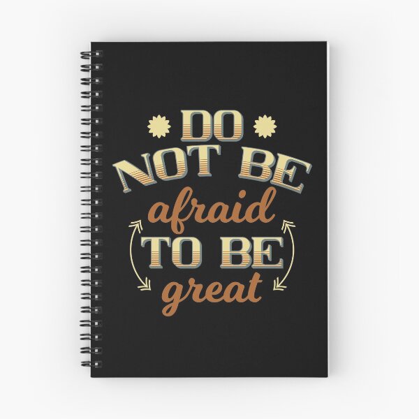 Item preview, No fear of being great designed and sold by Inspireaglow.