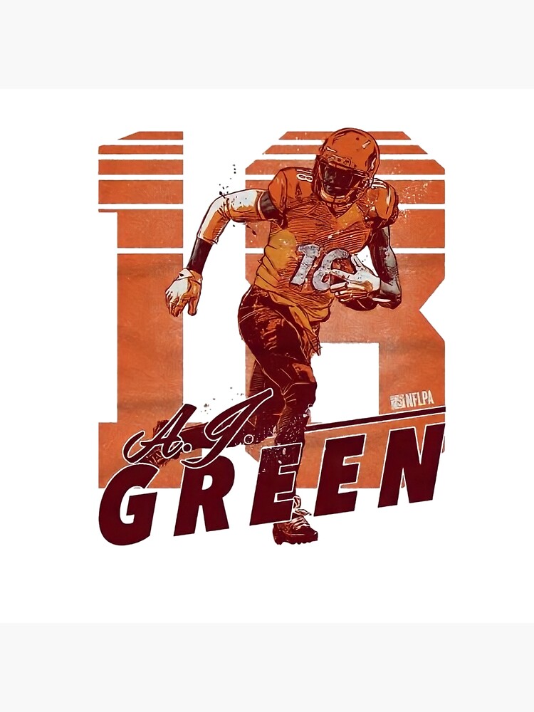 Aj Green Cincinnati Bengals Art Poster