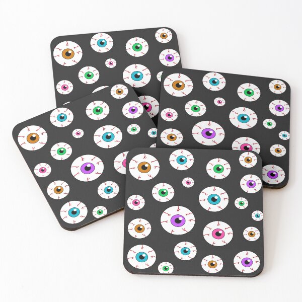 Item preview, colorful eyeballs designed and sold by peculiarwizard.