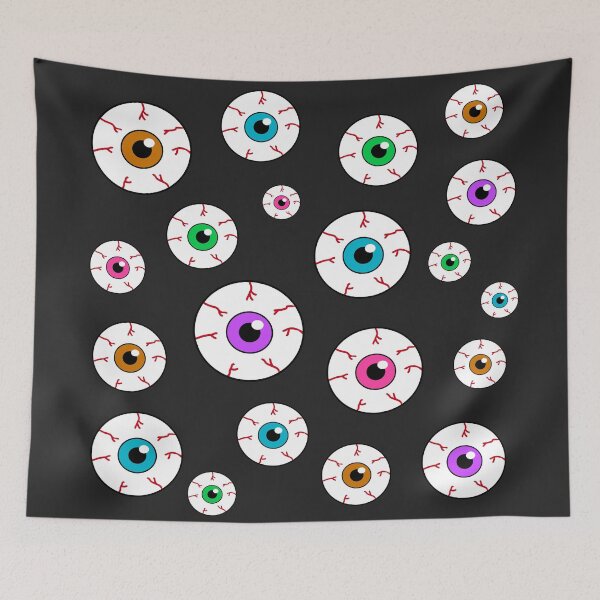 Item preview, colorful eyeballs designed and sold by peculiarwizard.