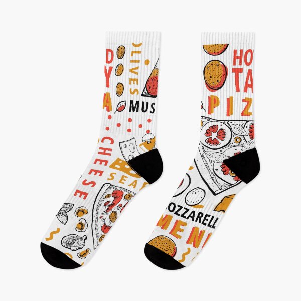 Item preview, Pizza Ingredients Typography designed and sold by Doa-ibu.