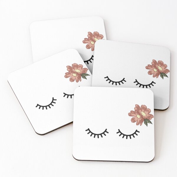 Item preview, Eyelashes and flowers designed and sold by TheArtDesk.