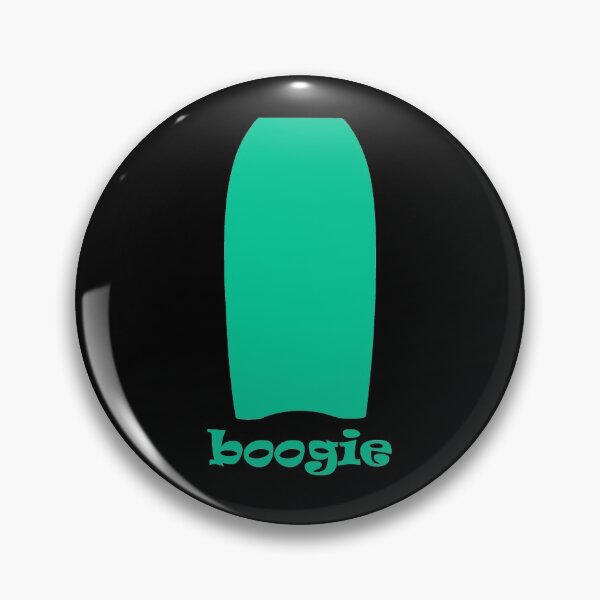 Item preview, Boogie Bodyboarding (aqua) T-shirt Sticker design designed and sold by Design--Spore.