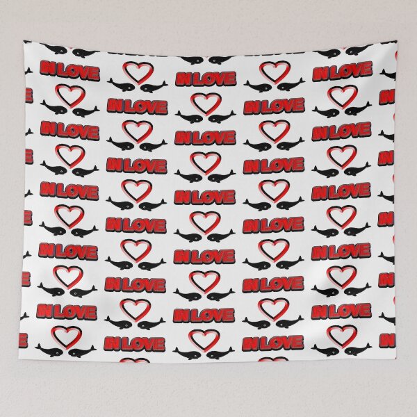 Item preview, IN LOVE - WHALES designed and sold by ekniLBerlin.