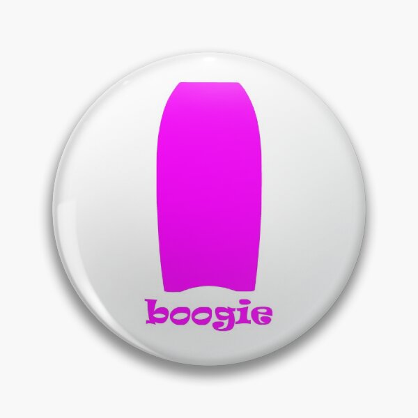 Item preview, Boogie Bodyboarding (pink) T-shirt Sticker design designed and sold by Design--Spore.