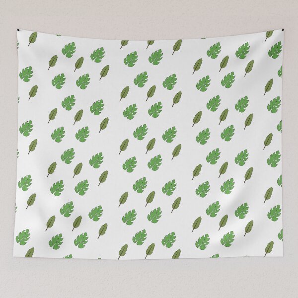 Aperçu de l'œuvre Doodles de feuilles tropicales créée et vendue par laladoodles.