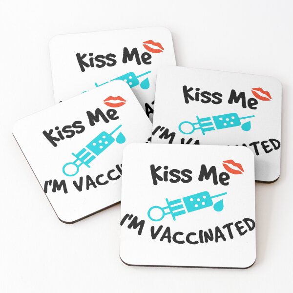 Item preview, Kiss Me I'm Vaccinated designed and sold by Georgiodaccache.