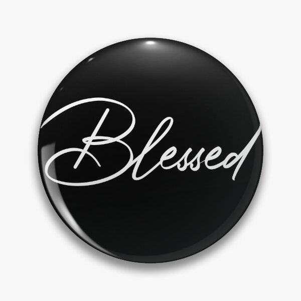 Item preview, Blessed logo designed and sold by TheArtDesk.