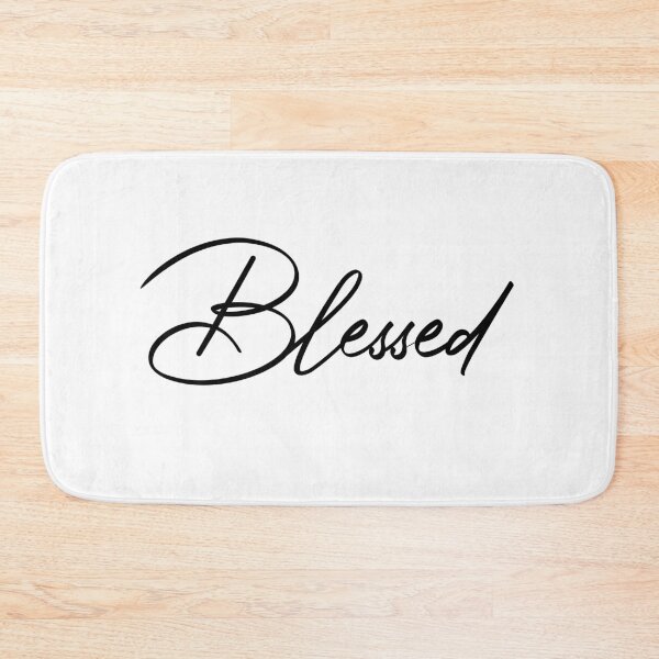Item preview, Blessed logo designed and sold by TheArtDesk.
