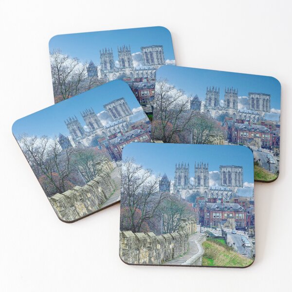 Item preview, York Minster and City Wall Landscape  designed and sold by Alisonchambers2.