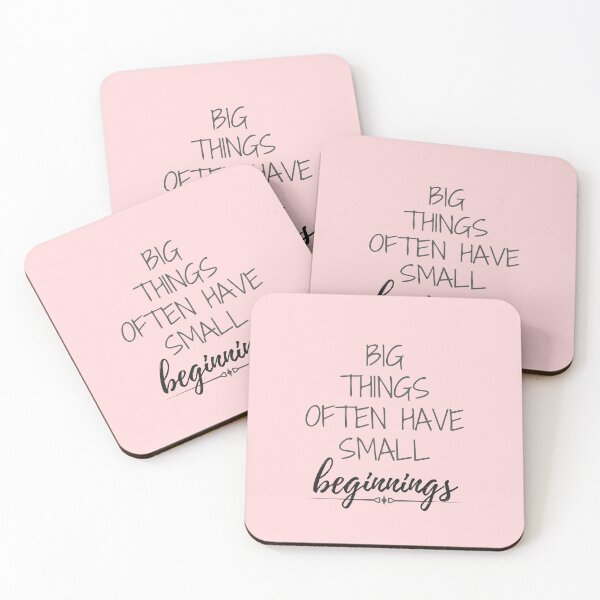 Item preview, Motivational quote. Big things have small beginnings designed and sold by soniaaseguin.