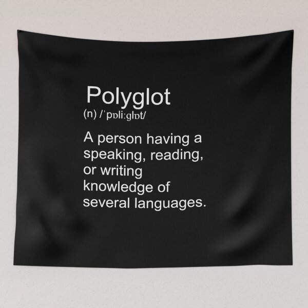 Item preview, Definición de políglota designed and sold by koopshop.