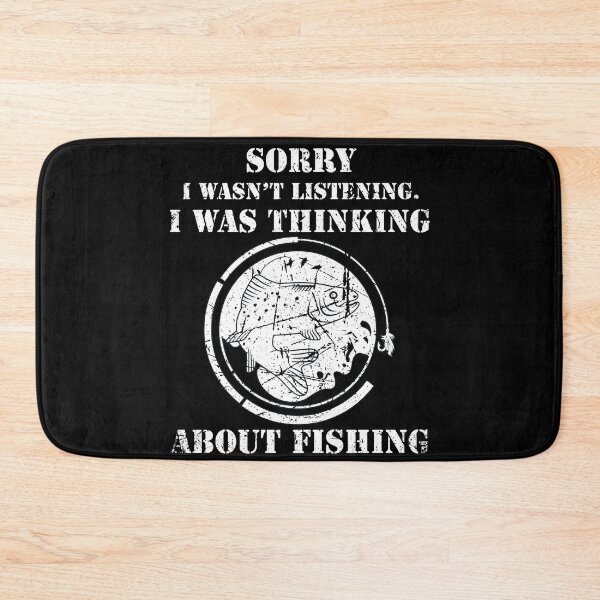 Item preview, Funny Fishing Lover Father Grandfather Sorry I Can't Talk I'm On Another Line designed and sold by 123428094.