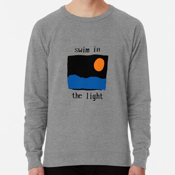 Swim in the light sweatshirt hotsell