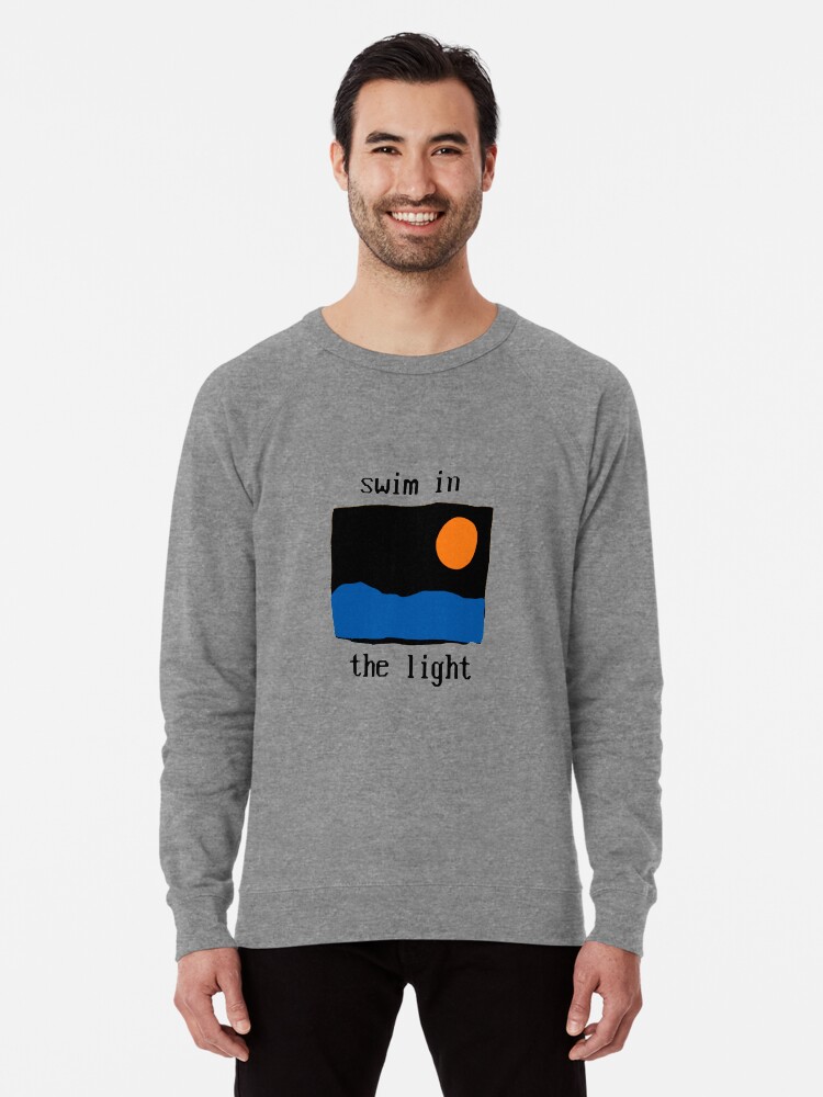 Swim in top the light sweatshirt