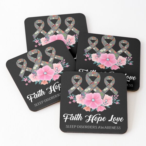 Item preview, Faith Hope Love Sleep Disorders Awareness designed and sold by frechettee.