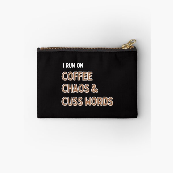 Item preview, I Run on Coffee, Chaos, and Cuss Words T-shirt,Funny Coffee Tee,Run on Coffee and Chaos Shirt,Unisex Tshirt. designed and sold by Babe3955.